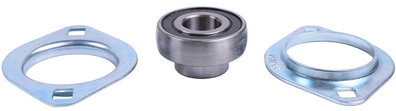 LSSOCH 3/4" Pressed Steel Two Bolt Flange Bearing SBPFL204-12 SBSFL204-12 Compatible with Dump Truck Tarp Systems - Image 5